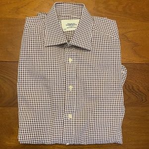 Charles Tyrwhitt Purple Check Dress Shirt
